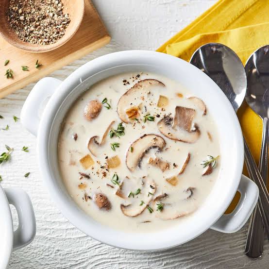 Clear soup